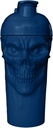 JNX SPORTS The Curse! Skull Shaker Bottle, 24-Ounce, Navy Limited Edition, Supplement Mixer met Classic Loop Top