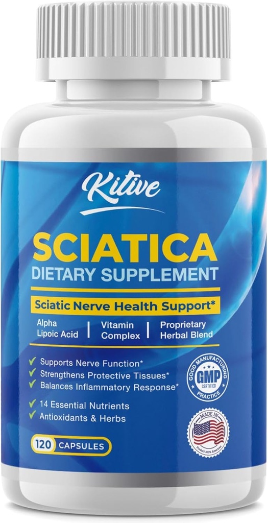 Sciatic Nerve Relief: Advanced Support Supplement for Sciatica 