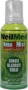 NeilMed Extra Strength NasaMist Saline Neusspray Drug Gratis Nasal Decongestant 4.2 fl oz, (pakket van 2)