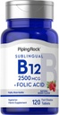 Piping Rock Vitamine B12 Sublingual 