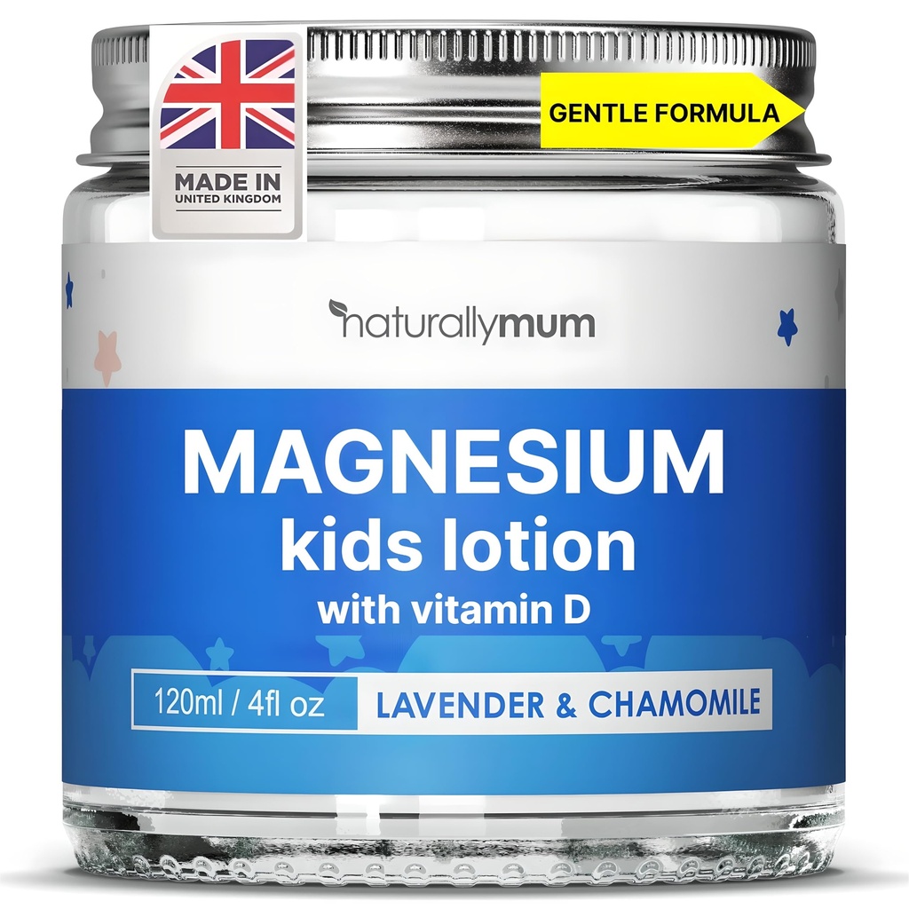NatuurlijkMum Kids Magnesium Bedtime Lotion met vitamine D 