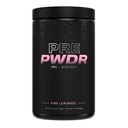 PWDRS Pre-Workout Powder, All Natural Pre Workout for Energy, Pump, Endurance & Strength, met Cafeïne (Roze Limonade)