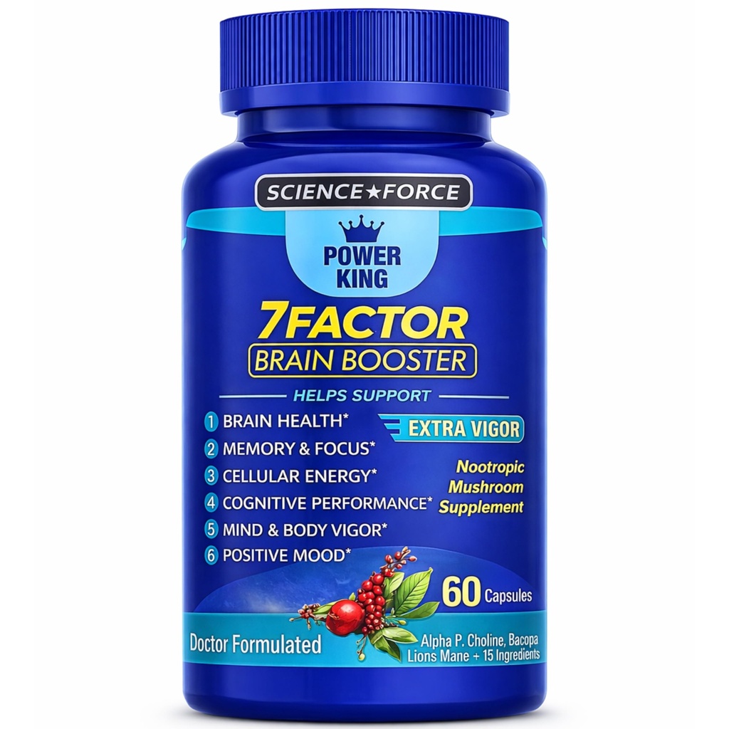 Hersensupplementen voor Geheugen & Focus - Nootrope Brain Health - Cognitive Performance, Clarity, Energy, Mental Vigor, Shilajit - Alpha Choline, Lion's Mane, Bacopa, 18 Premium Ingrediënten