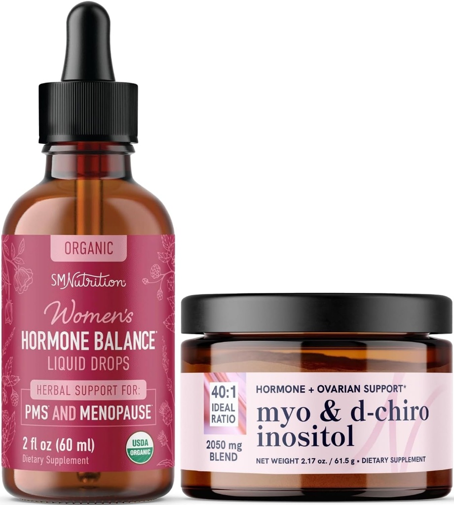 Myo-Inositol Powder Complex & Herbal Hormone Balance Tinctuur 
