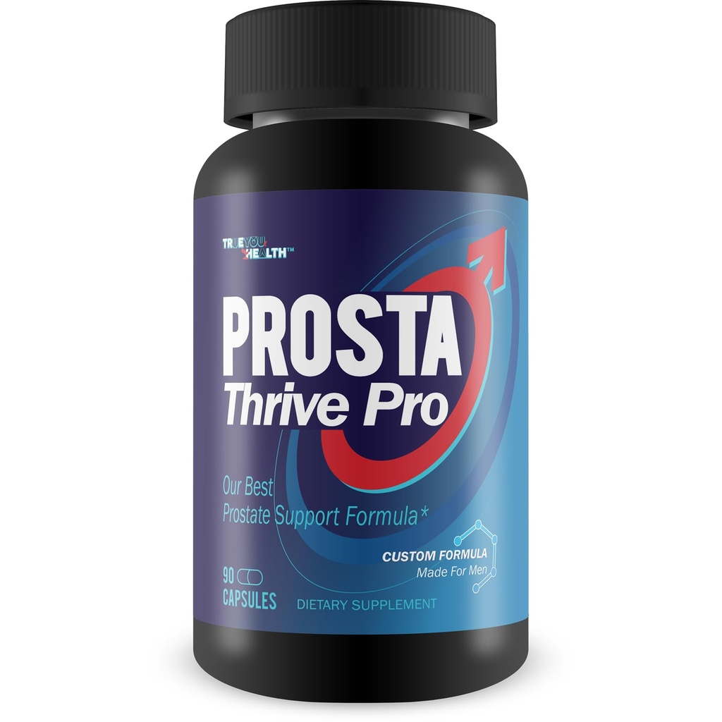 Prosta Thrive Pro - Notre meilleur supplément de la prostate naturelle - Traitement de la prostate élargie à base de plantes - Suppléments de la prostate masculine - Supplément de la prostate naturelle - Vitamines de la prostate masculine - Soins de la prostate