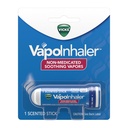 Vicks VapoInhaler, Portable Nasal Inhaler, Niet-Gemedicineerd, Verzachtende Vapors, Menthol Geur, 1 Telling