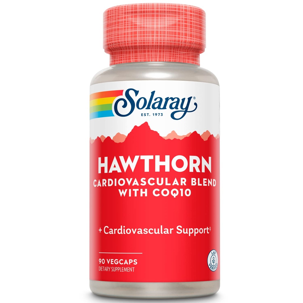 SOLARAY Hawthorn Special Formula, 150mg, 90 Tellen