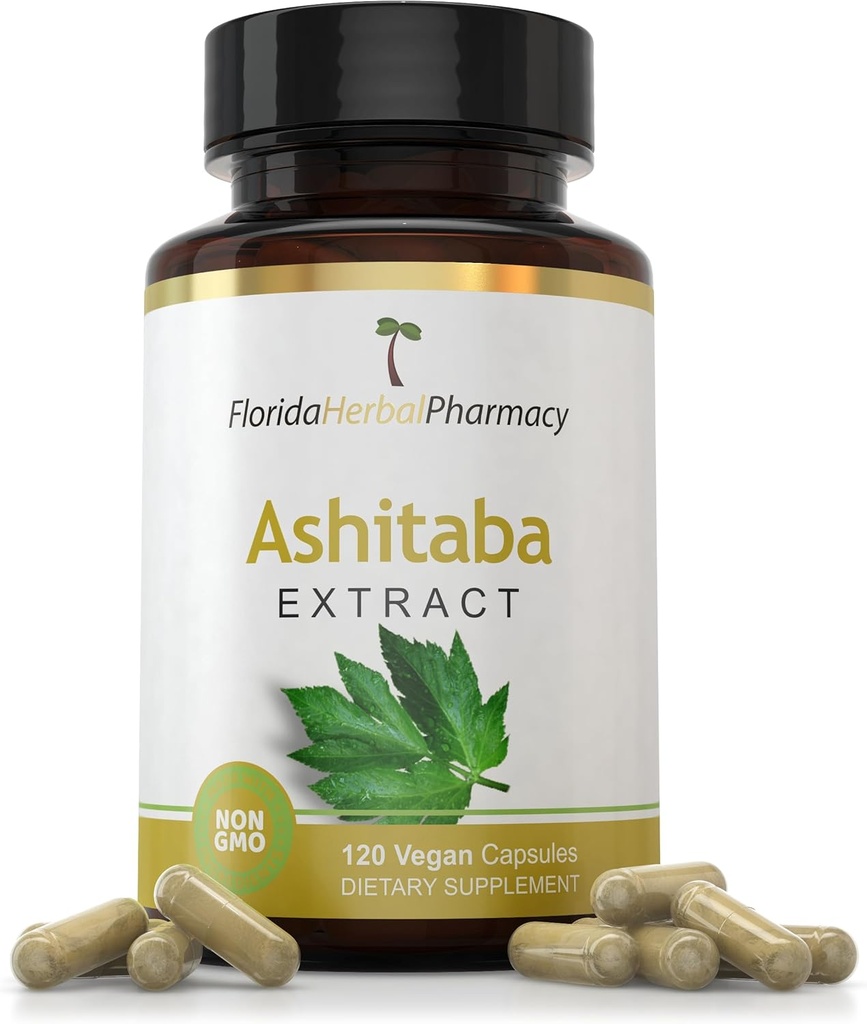 Florida Herbal Pharmacie, Capsules d'extrait de feuille d'ashitaba japonaise