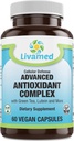 Livamed - Caps de vésicule complexe antioxydant avancé 60 Comte