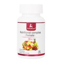 Eén dagelijkse multivitamine voor vrouwen - Complete multiminerale en multivitamine met vitamine A, C, D, E en B-complex, zink en meer vitaminen voor immuniteit, energie, haar, huid en nagels - 60 tabletten