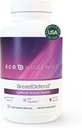 EcoNugenics BreastDefend DIM-supplement ter ondersteuning van optimale borstgezondheid voor vrouwen, Estrogen Hormone Balance, Immune Support, Turmeric Curcumin, Reishi & Turkey Tail › 120 Capsules