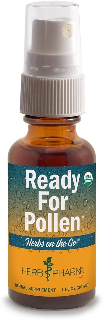 Herb Pharm Kruiden on The Go Portable Spray: Certified Organic Ready for Pollen, 1 Ounce