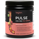 LEGION Pulse Pre Workout Supplement - Alle natuurlijke Nitric Oxide Preworkout Drink om energie te stimuleren, Createine Free, natuurlijk zoet, Beta Alanine, Citrulline, Alpha GPC (Caféine Free Sour Candy)