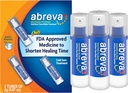 Abreva Docosanol 10% Cream Cold Sore Treatment, Koorts Blister en Cold Sore Cream - 0,07 Oz Pump Fles x 3