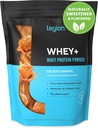 LÉGION Lactosérum de lactosérum de la vache herbeuse - Poudre de lactosérum de la vache herbeuse à faible teneur en calories, sans OGM, sans sucre, sans lactose et sans gluten, toutes les poudres de protéines naturelles pour hommes et femmes (60 portions)