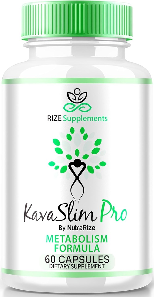 KavaSlim Pro capsules - KavaSlim Pro voor gevorderde gewichtsverlies, all-natuurlijke pillen voor gerichte buik vet, Kava Slim Pro Maximale ondersteuning Pastillas Reviews (60 capsules)