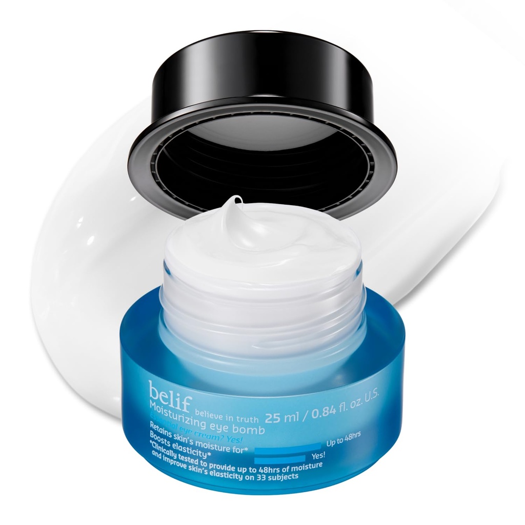 belif Peptide Eye Bomb, Anti-Aging Eye Cream for Rimpels, Fine Lines, Crow