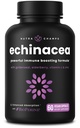 NutraChamps Echinacea Capsules 1000mg - 8-in-1 Immune Support Supplement - Echinacea Goldenseal, Vitamine C, Zink, Gember, Vlierbessen - 60 capsules