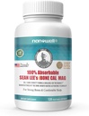 NANOWELL Sean Lee's iBone Cal Mag - Bone Health, Calcium & Magnesium Supplement - 120 plantaardige capsules, 30 dagen levering