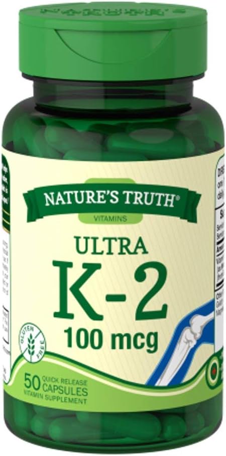 De waarheid van de natuur Ultra Vitamine K-2 100 mcg, 50 Tel (2)
