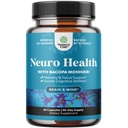 Nootropic Brain Supplement for Memory and Focus Support - Vitamines for Mental Support & Clarity with Bacopa Monnieri, VIT A, B6, Riboflavine, Niacin, Thiamin & Folate - Cognitive Complex - 60 Tel.