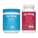 Vitale eiwitten Collageen Peptides Poeder 19.3oz+ Collageen pillen, type II