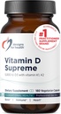Conceptions pour la santé Vitamine D Supreme - Vitamine D 5000 UI avec 2000mcg Vitamine K comme MK4 pour la santé osseuse, la santé cardiaque, l'humeur et l'immunité Support - Vitamine D3 Enhanced with GG Supplement (180 Capsules)