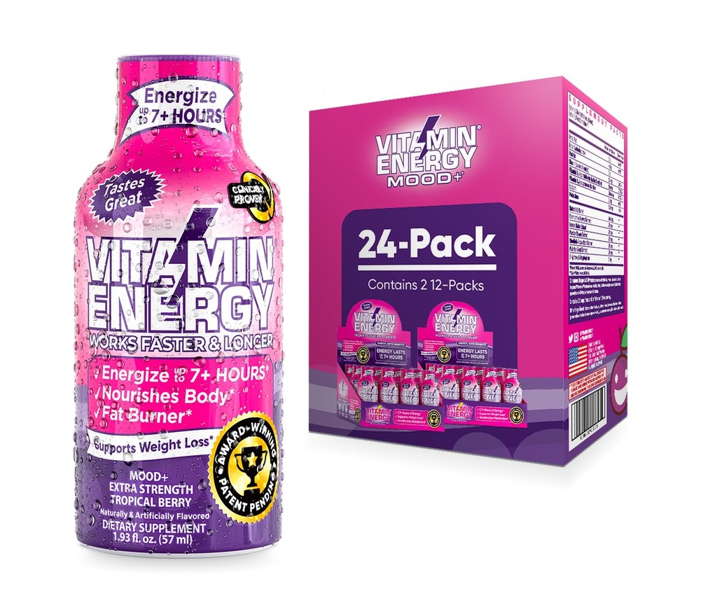 Vitamine Energie Mood+ Energy Shot 