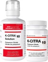 100 tabletten - Kaliumcitraatsupplement - Effectieve Alkalische therapie en eenvoudige doseringsregeling - Beste voor kaliumontvetting en nierstenen - Bevat 1080 mg kaliumcitraat per tablet