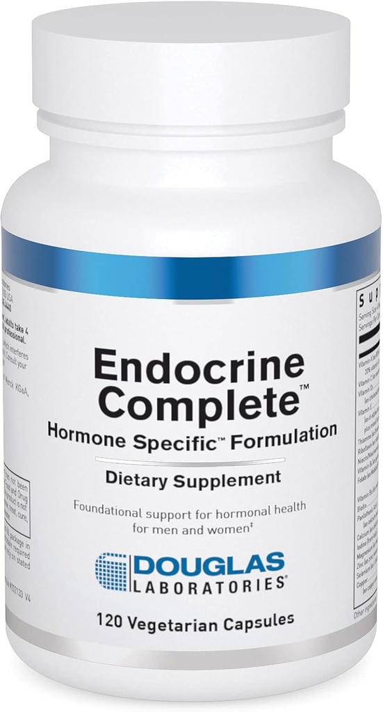 Douglas Laboratories Endocriene Complete Hormone specifieke formulering met vitamines, mineralen en voedingsstoffen 120 capsules
