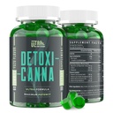 Detox Reiniging Gummies - Lever, darm, nierreiniging Detox & Reparatie, Snelle & effectieve volledige lichaamsreiniging Beste voor vrouwen en mannen met melkdistel - Natuurlijke Plant-Based Detox Supplement, 60 Gummies