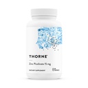 THORNE - Zink Picolinaat 15 mg - Zeer absorberende zinksupplement - Ondersteunt immuunsysteem, oog, huid en reproductieve gezondheid* - Gecertificeerd door derde partij - Gluten, zuivel en sojavrije - 60 capsules