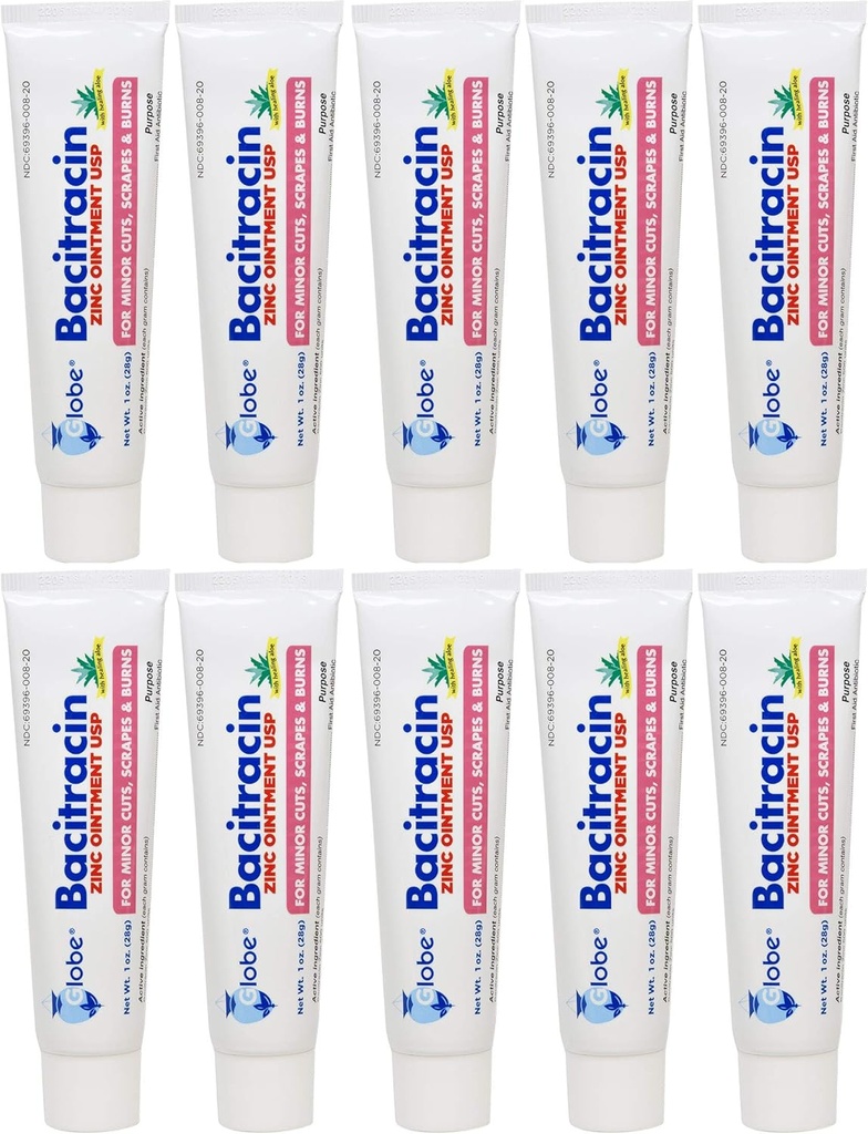Globe Bacitracin Zink Zalf 1 oz 