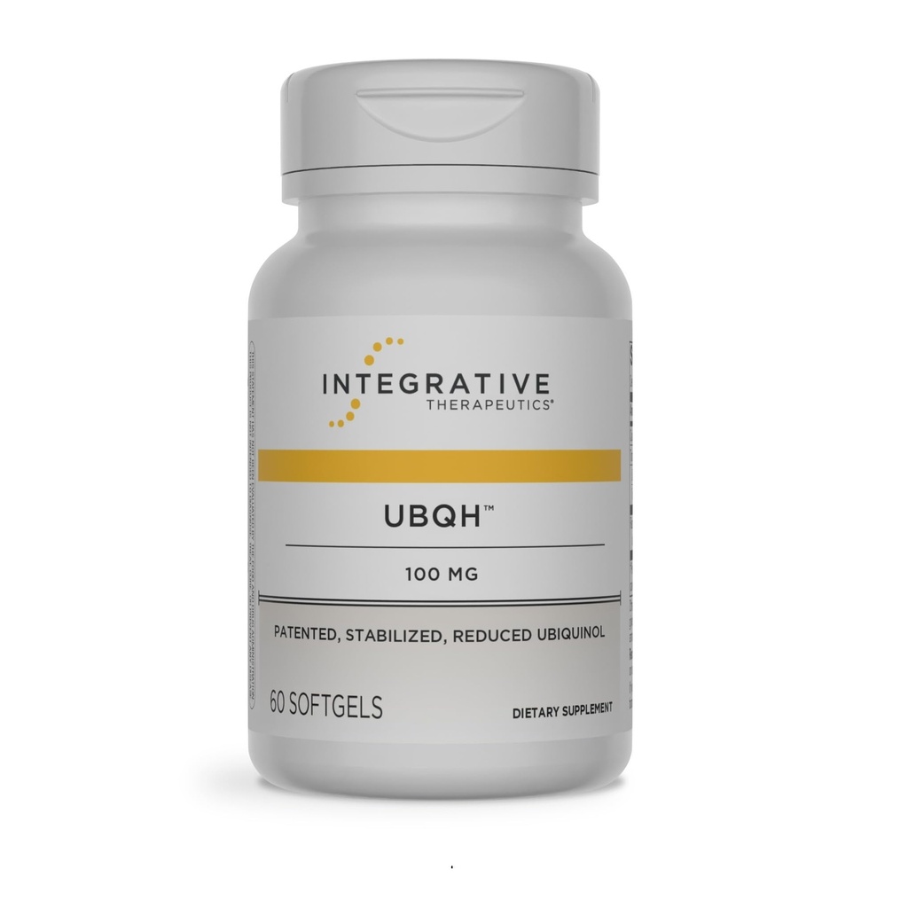 Integrative Therapeutics UBQH (100 mg) - Cellular Energy Support Supplement* - Dairy-Free - 60 Softgels (60 Servers)