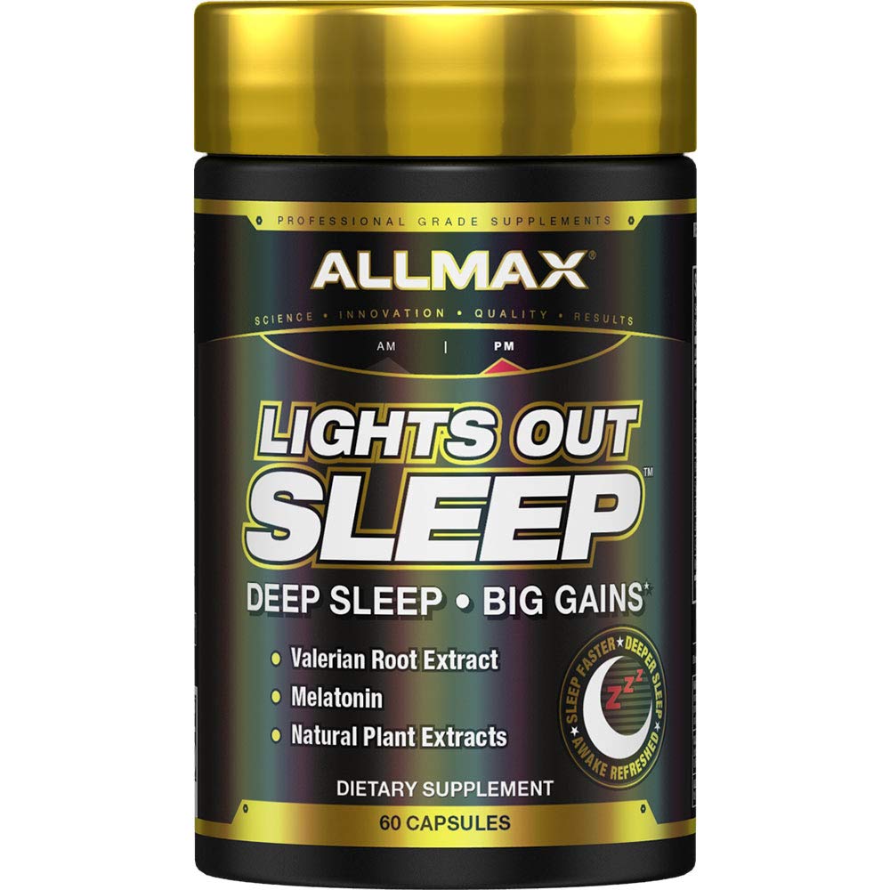 ALLMAX Voeding Lichten Uit Slaap, 60 Capsules
