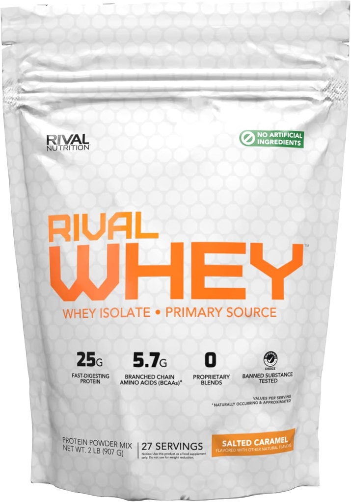 Rival naturel Lactosérum - Caramel salé 2lb