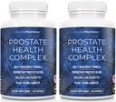 Prostaat Gezondheid Supplement voor mannen Een complex met Saw Palmetto Multi-Ingrediënt Formule, 30 synergistische vitamines en kruiden ter ondersteuning van prostaat en urine Tract gezondheid, twee flessen verpakking 40 dagen aanbod!