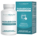 PUREHEALTH ONDERZOEK Parabloom - Gut Cleanse & Health Supplement - met zwarte walnoot, Sweet Wormwood Powder, Kurkuma Extract, Olive Leaf, Knoflook & ui - Digestieve ondersteuning voor vrouwen & mannen 60 capsules
