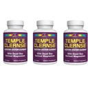7 licht Temple Cleanse 3-pack Special, Magnesium, Zuurstof-gebaseerde Colon Reiniging Detox, Verlicht Occasional Constipatie met geen gas of opgeblazen, body detox en reiniging voor vrouwen en mannen