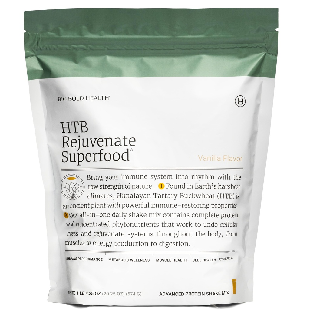 BIG BOLD GEZONDHEID HTB Verjongen Superfood Plant-Based Proteïne Poeder 
