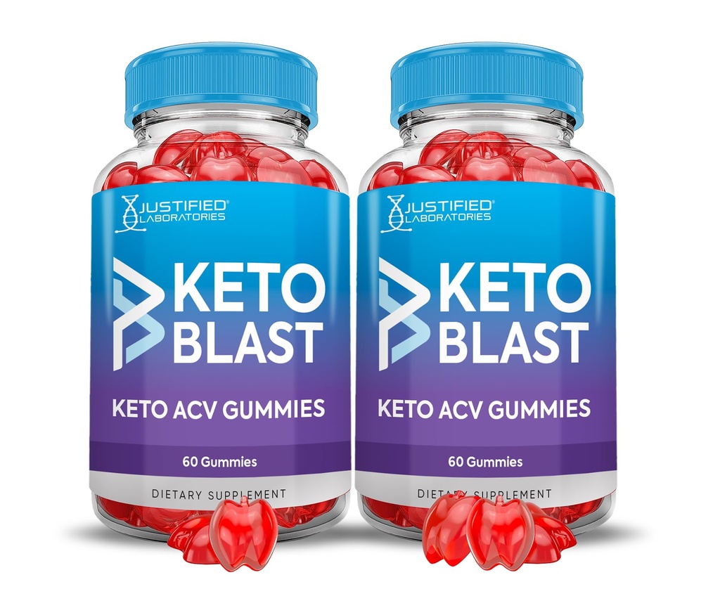 (2 Pack) Apple Cider Vinegar Gummies 1000MG Keto Blast Keto ACV Gummies Geavanceerde formule samengesteld met Granaatappel Beet Juice Powder B12 Vegan Non GMO 120 Gummys