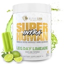 ALPHA LION Superhuman Intra Workout Powder for Men & Women, Amino Acids Drink, Muscle Recovery Supplement, BCAA Powder, Electrolytes & Hydration Mix (42 Serves, Lime Flavor)