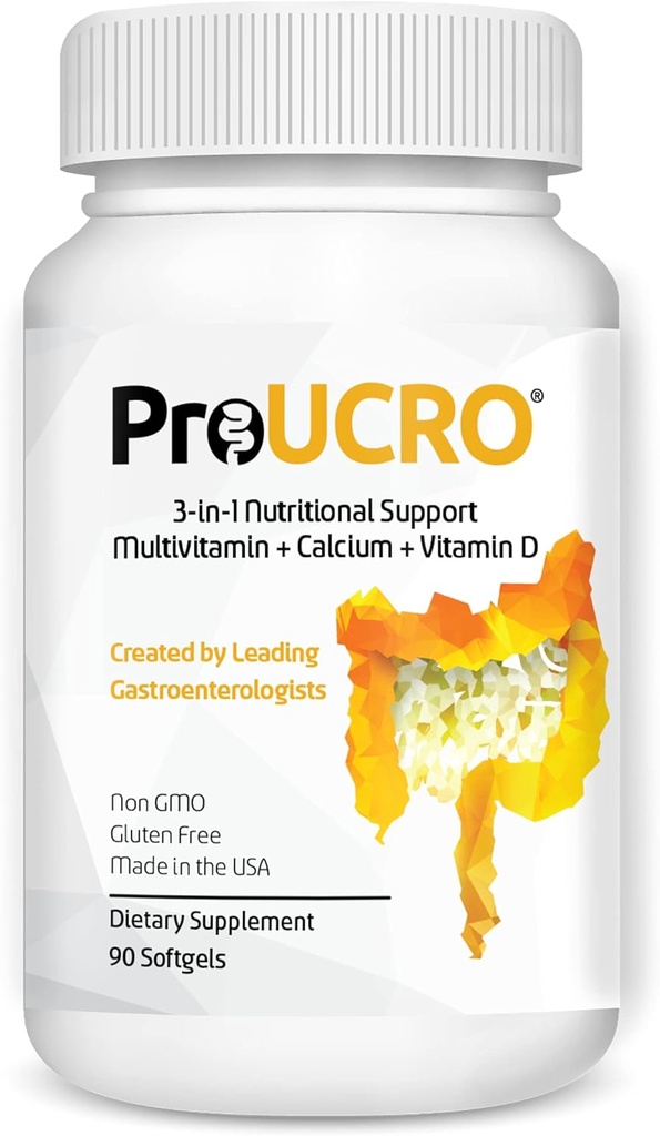 Gut Multivitaminen: Voedingsondersteuning voor IBD Softgels 30-dagen levering