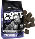 Bully Max 2-in-1 Post-workout Recovery Ondersteuning Kauwen - Hondenvitaminen en voedingssupplement voor kleine en grote rassen - Puppy en volwassen hond Hydration & Electrolyte Replenishment - 75 Zachte en smakelijke Kauwen