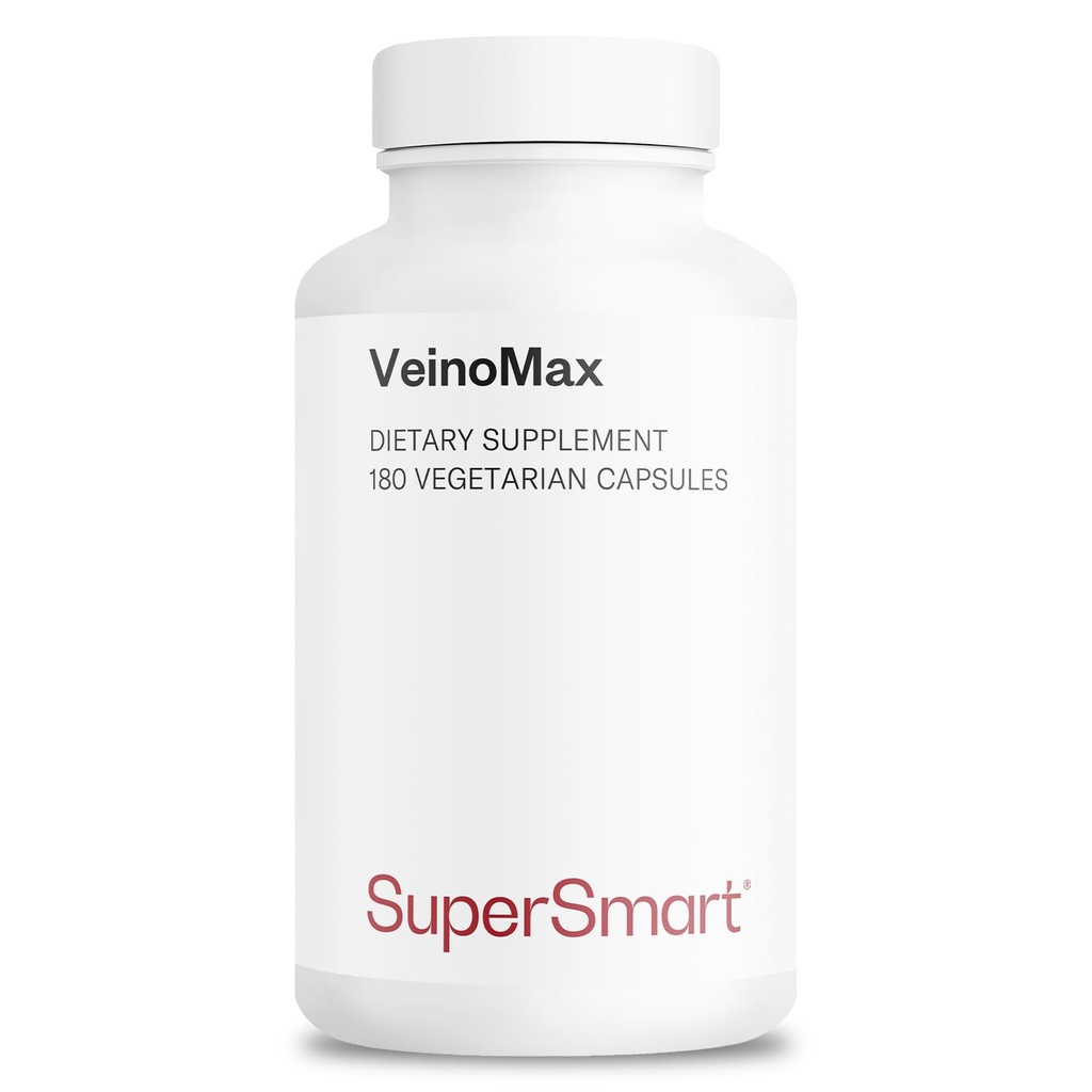 Supersmart - VeinoMax (Advanced Complex) - met Diosmin, Hesperidin, Horse Chestnut, Vitexin - Veins Supplement 