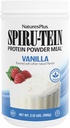 NaturesPlus SPIRU-TEIN, Vanille - 2.12 lbs, Pack of 3 - Spirulina Proteïne Poeder - Vitaminen en Mineralen voor Energie - Vegetarisch, Glutenvrij - 96 Totaal