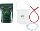 Koffie Klysma Kit voor Colon Reiniging met 1 LB Enema Koffie - Gerson goedgekeurd Home Klysma Kit - Klysma Emmer Kit - Therapie Geroosterde Koffie Detox Reiniging - Enema Coffee Biologische