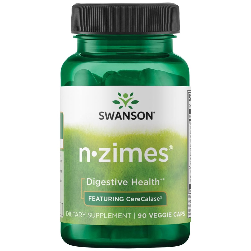 Swanson Full Spectrum N-Zimes 90 Veg capsules Enzyme