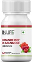 Generieke Cranberry 400mg D-Mannose 400mg & Hibiscus 200mg Extract Urinaire Tract UTI Health Supplement Mannen Vrouwen - 60 Vegetarische Capsules (pakket van 1)