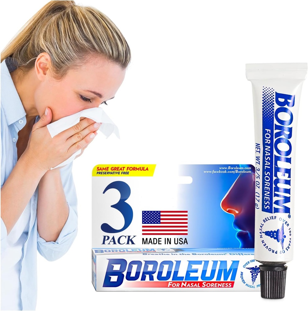 Boroleum Dry Relief Nasal Soreness & Stuffy Neus Relief 